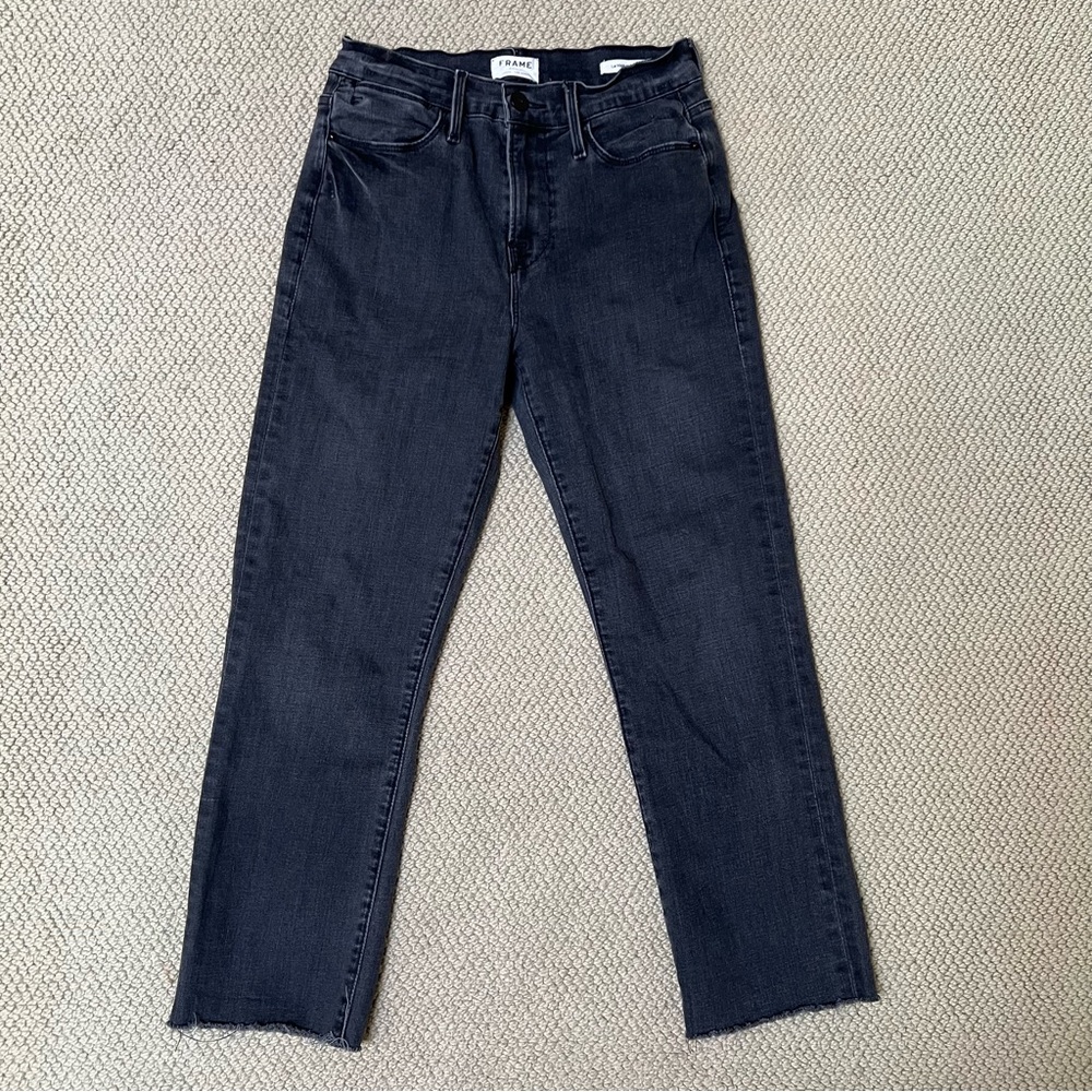 Frame Le High Straight Jeans
